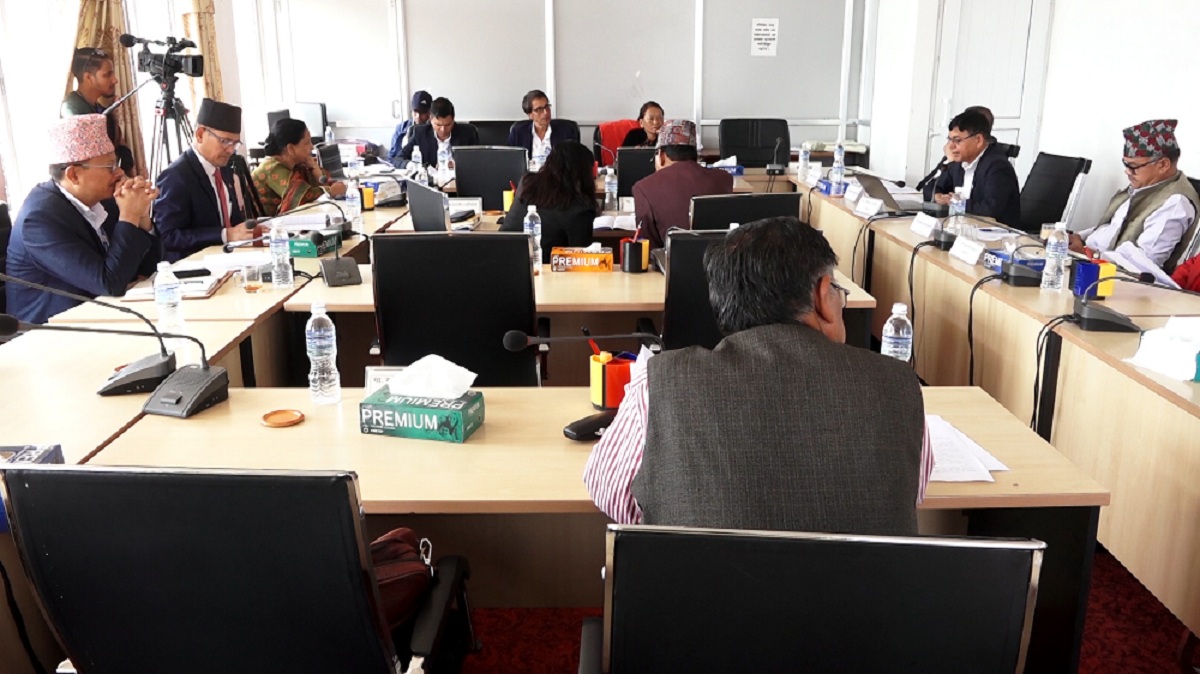 विद्युतीय व्यापार सम्बन्धी विधेयक, २०८० को प्रतिवेदन तयार गर्न संसदीय समितिको निर्देशन