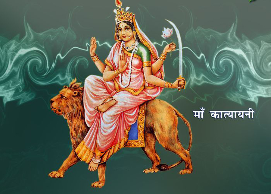 नवरात्रको छैटौँ दिन, कात्यायनी देवीको पूजा आराधना