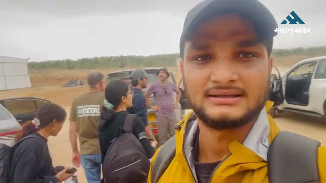 नेपाली विद्यार्थीलाई सुरक्षित स्थानमा सार्दै इजरायली सेना(भिडिओ)