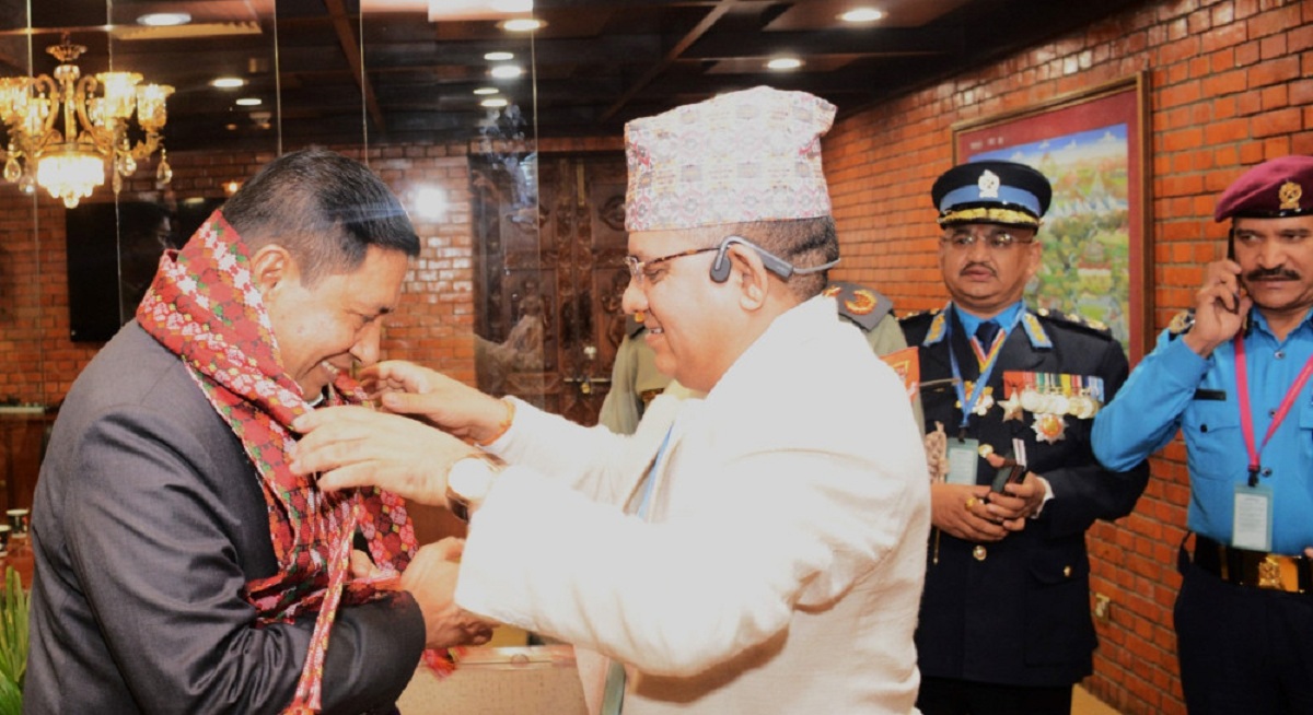 उपप्रधानमन्त्री श्रेष्ठ चीन प्रस्थान