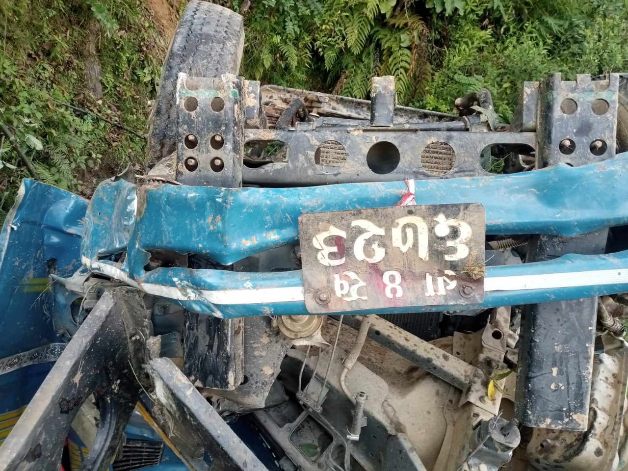 काभ्रेमा गाडी दुर्घटना हुँदा दुई जनाको मृत्यु