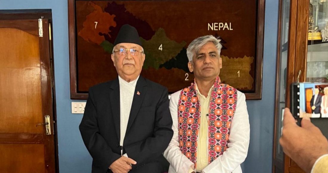 ओली भेट्न कोशीका मुख्यमन्त्री कार्की बालकोटमा