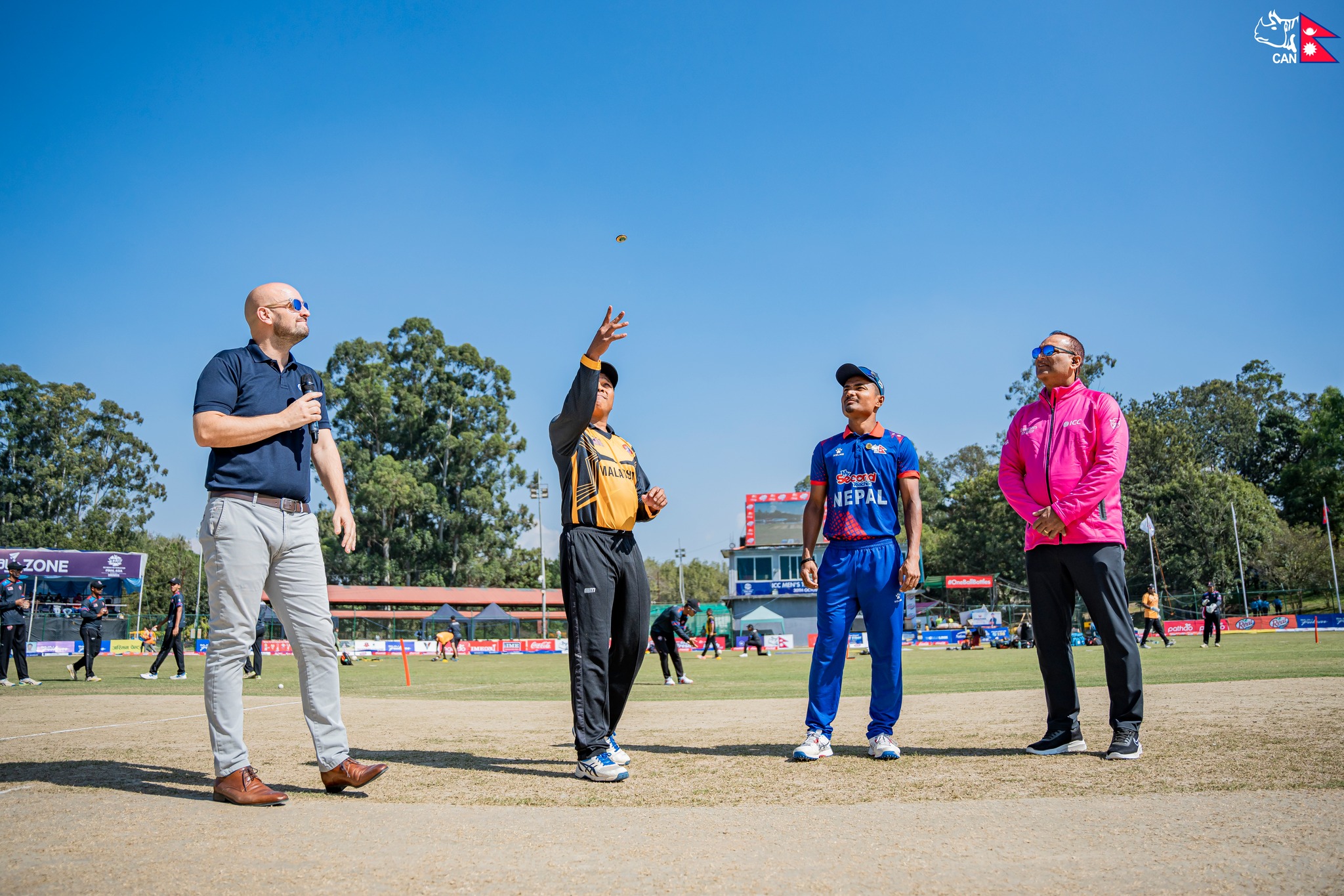 आईसीसी टी-२० विश्वकप एसिया छनोट : मलेसियाले टस जितेर पहिला ब्याटिङ गर्दै