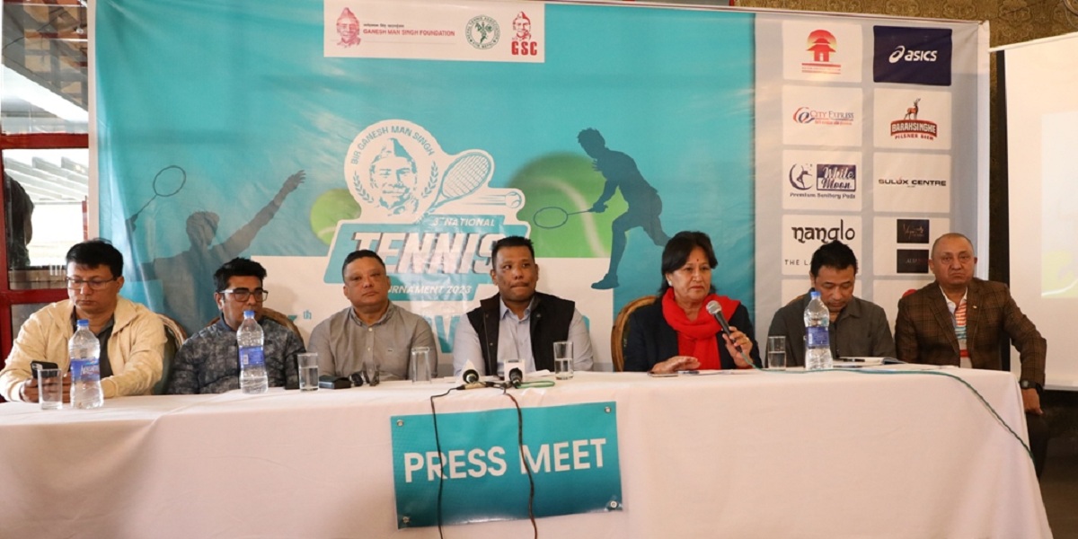 गणेशमान सिंह राष्ट्रिय टेनिस अर्को महिना
