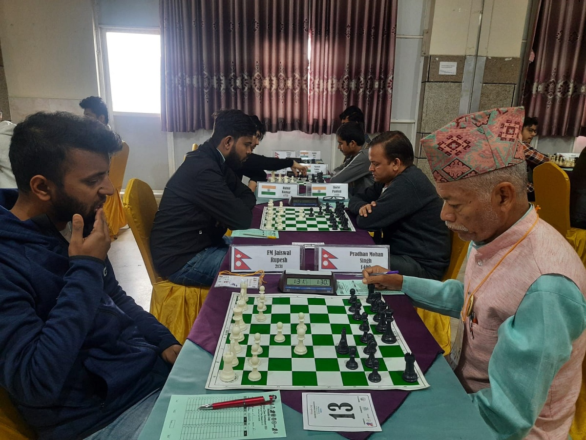 हेटौँडा कप एसियाली खुल्ला बुद्धिचाल प्रतियोगिता : पुरुषोत्तम माथि भारतीय खेलाडी कुण्डुको जीत