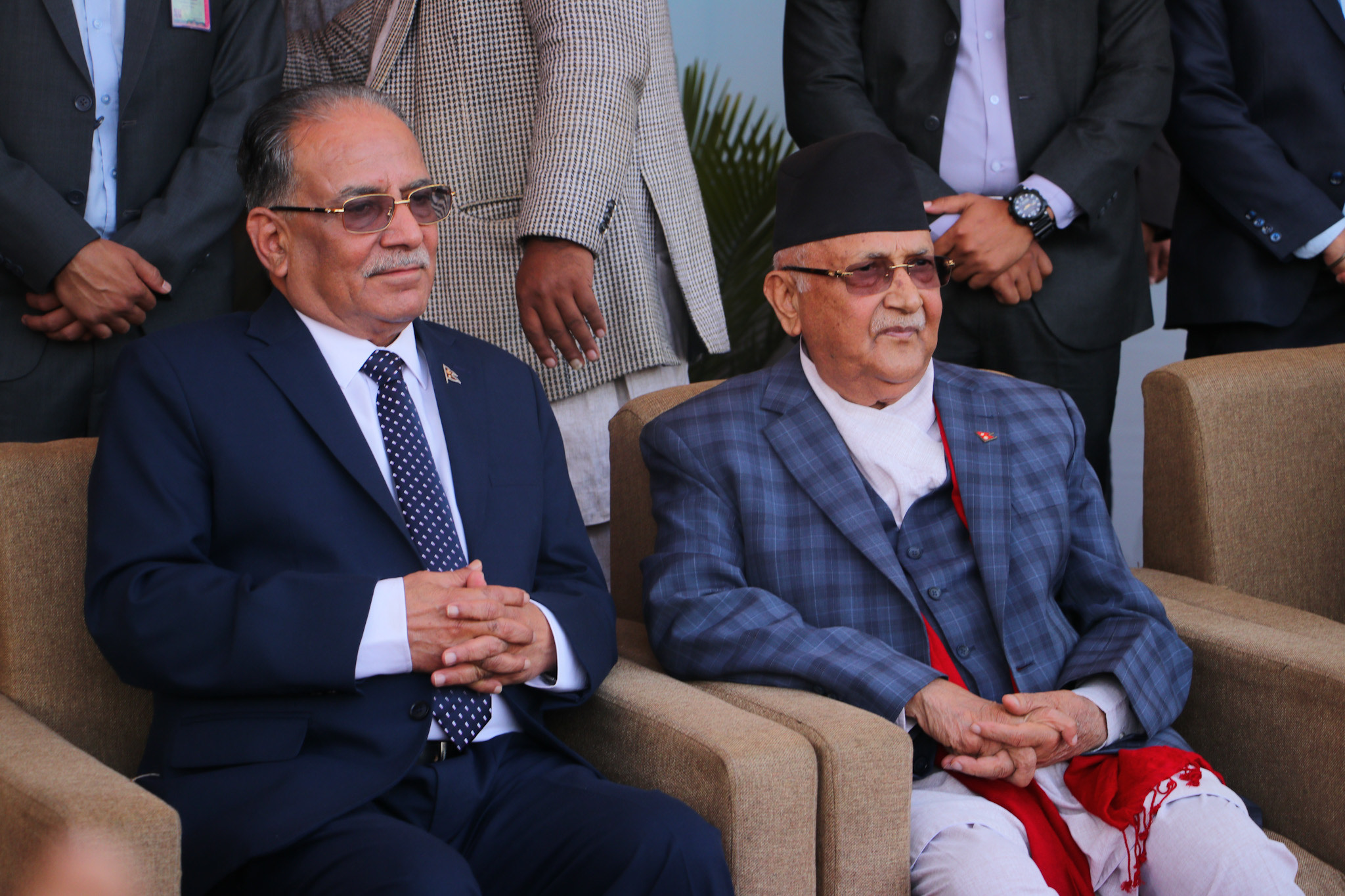 एमालेको चियापान कार्यक्रममा प्रधानमन्त्री लगायत शीर्ष नेताहरूको बाक्लो उपस्थिति (तस्बिरहरू)