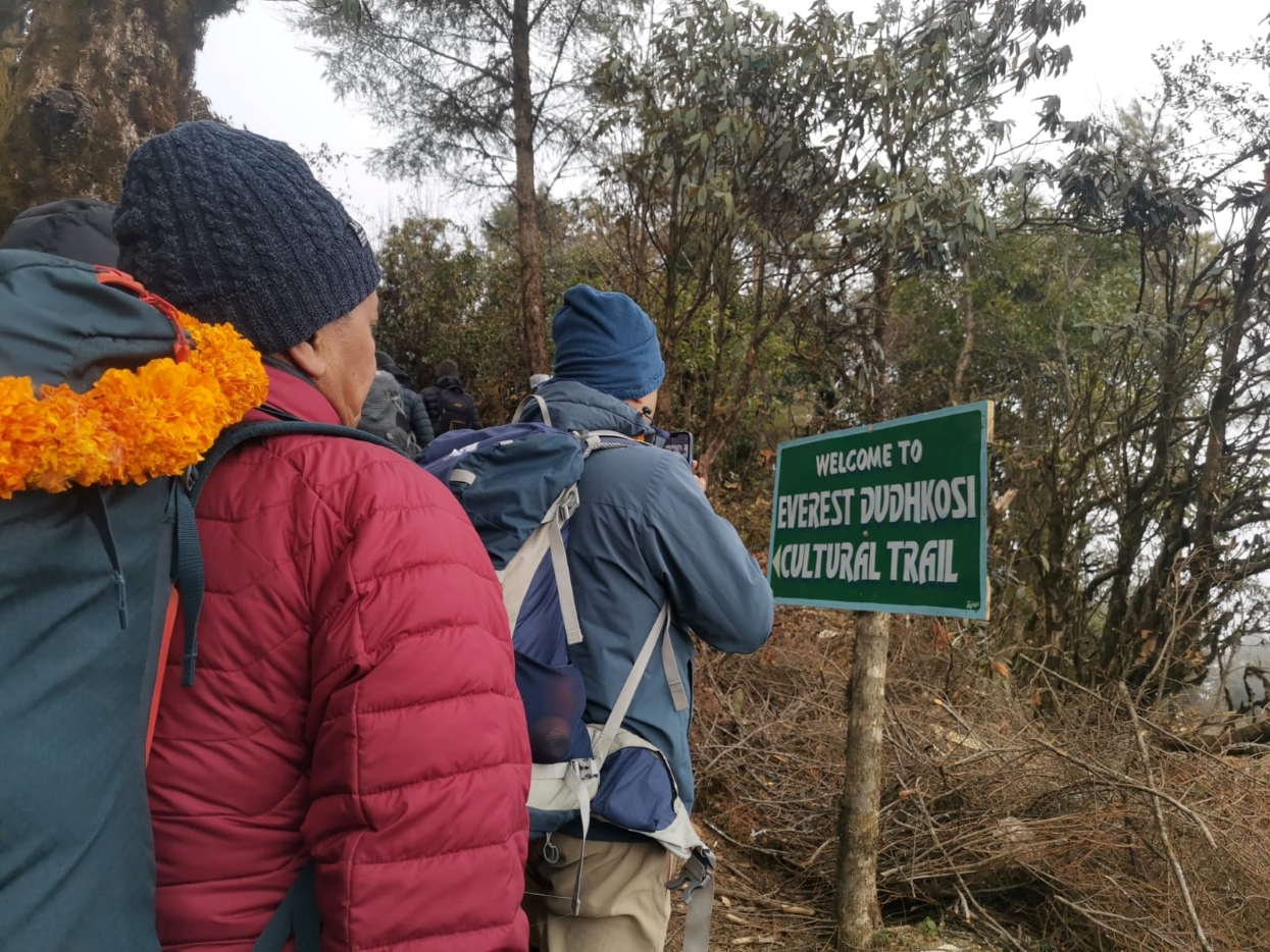 सोलुखुम्बुमा शुरू भयो ‘एभरेष्ट दूधकोशी सांस्कृतिक पदमार्ग’​​