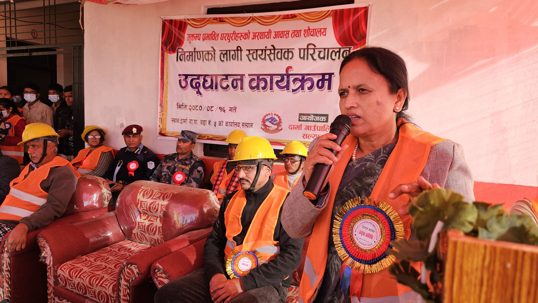 पुनःनिर्माणलाई जनताको सेवा गर्ने अवसरका रूपमा लिन मन्त्री शर्माको आग्रह