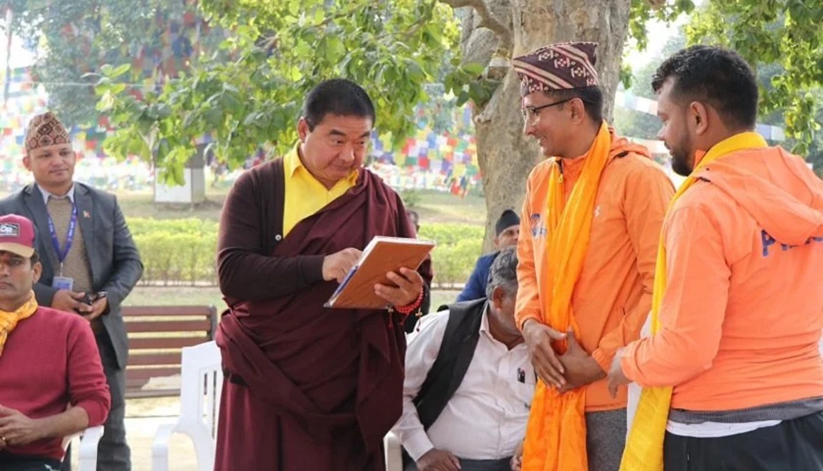 लुम्बिनी प्रवर्द्धनका लागि ‘बौद्ध सञ्चार यात्रा’