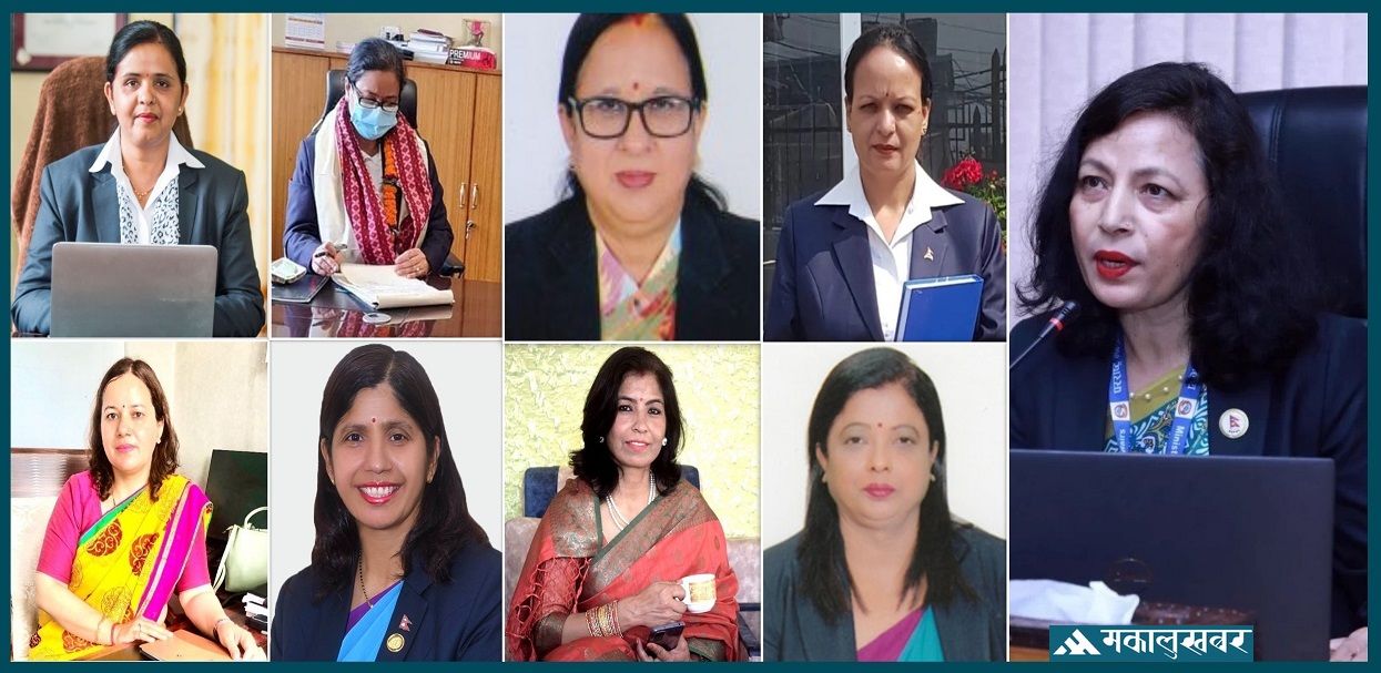 महिला सचिवको संख्या ९ पुग्यो, को कहाँ कार्यरत ? (सूचीसहित)