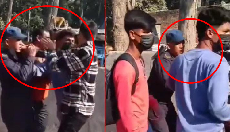 भारतीय नागरिकद्वारा नेपाल प्रहरीका हवलदारमाथि कुटपिट