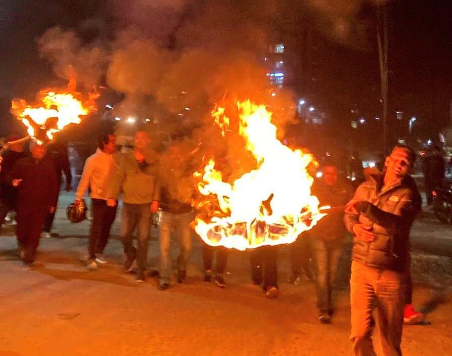 राप्रपा नेपालले गर्यो मन्त्री किराँतीको पुत्ला दहन