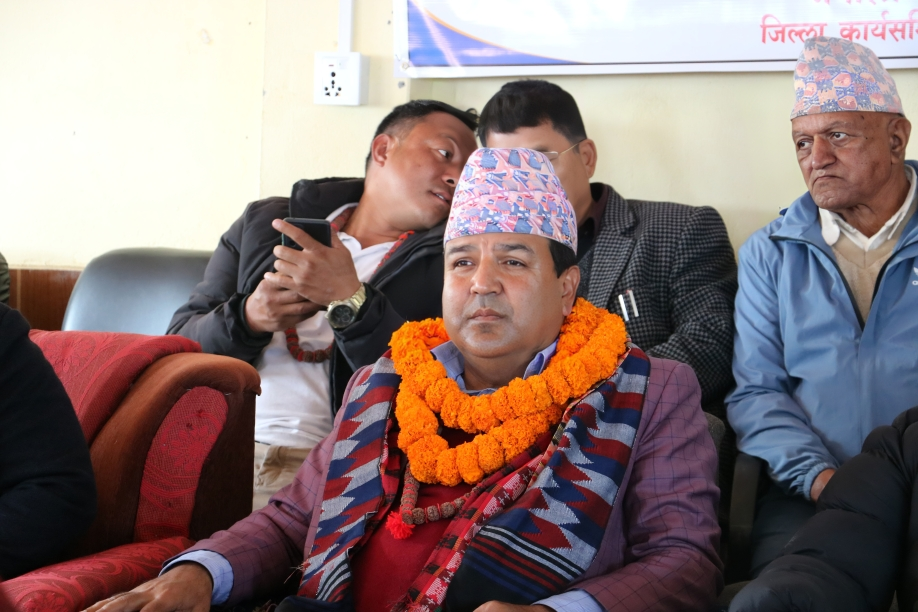 बढ्दै सांसद डा. सुनिल शर्माको लोकप्रियता, धनकुटामा भव्य स्वागत