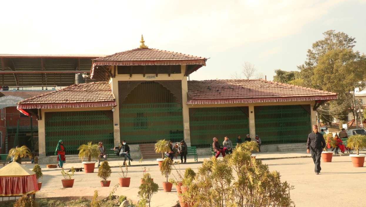 भूकम्पमा क्षतिग्रस्त भएको ललितमण्डप पुनःनिर्माण हुने