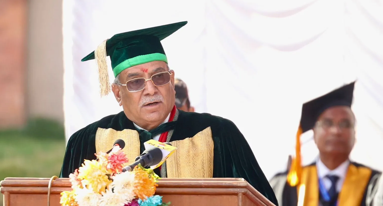 विद्यार्थी पलायन भइरहेका बेला प्रधानमन्त्रीको भाषण- नेपाललाई उच्च शिक्षाको ‘हब’ बनाउनुपर्छ