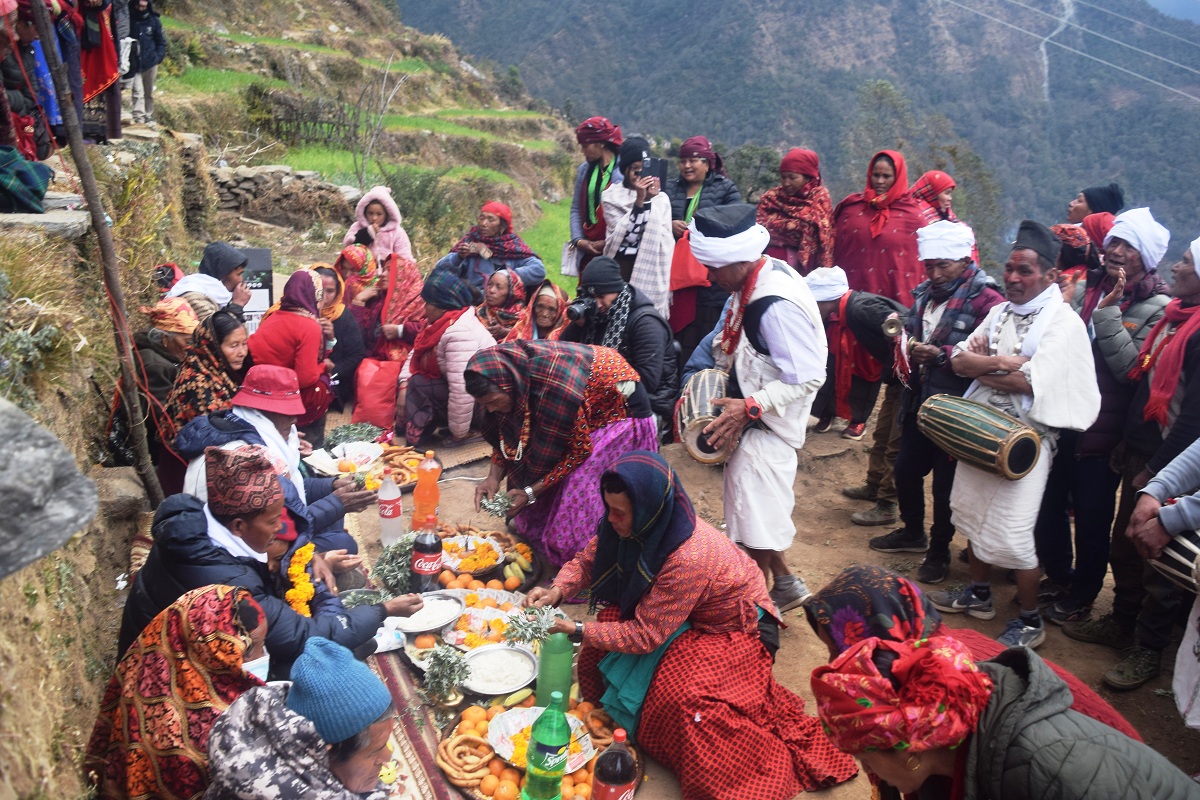 छन्त्याल समुदायको पुर्ख्यौली परम्परा ‘पुर्पुरो’