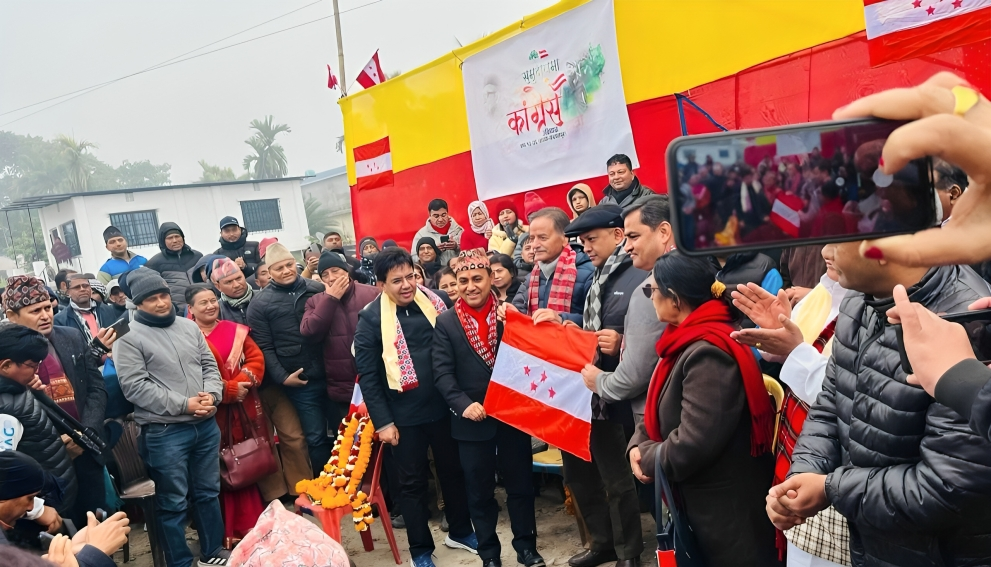 जनतामा छाएको निराशा चिर्न संवाद यात्रा : गगन थापा
