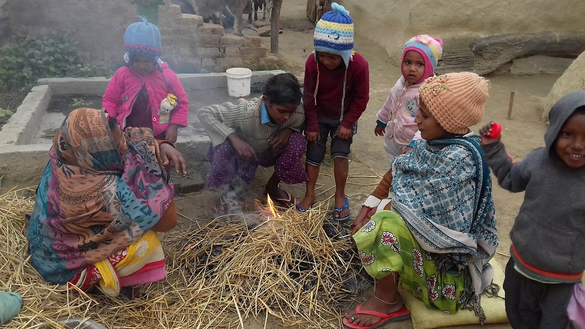 निरन्तर बढेको जाडोले तराईका जनजीवन प्रभावित बन्दै