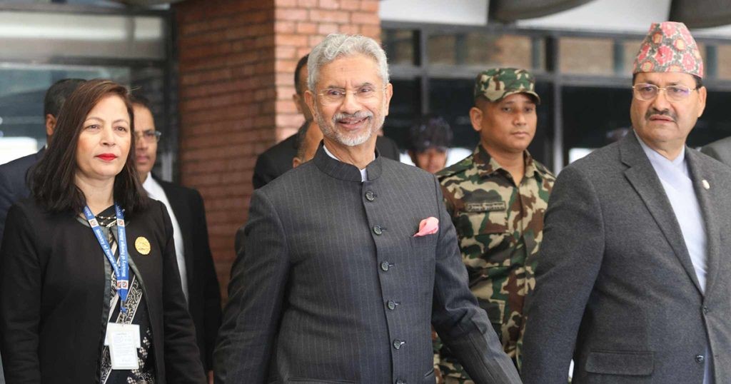 भारतका विदेशमन्त्री डा जयशङ्करद्वारा परराष्ट्रमन्त्री खनाललाई बधाई