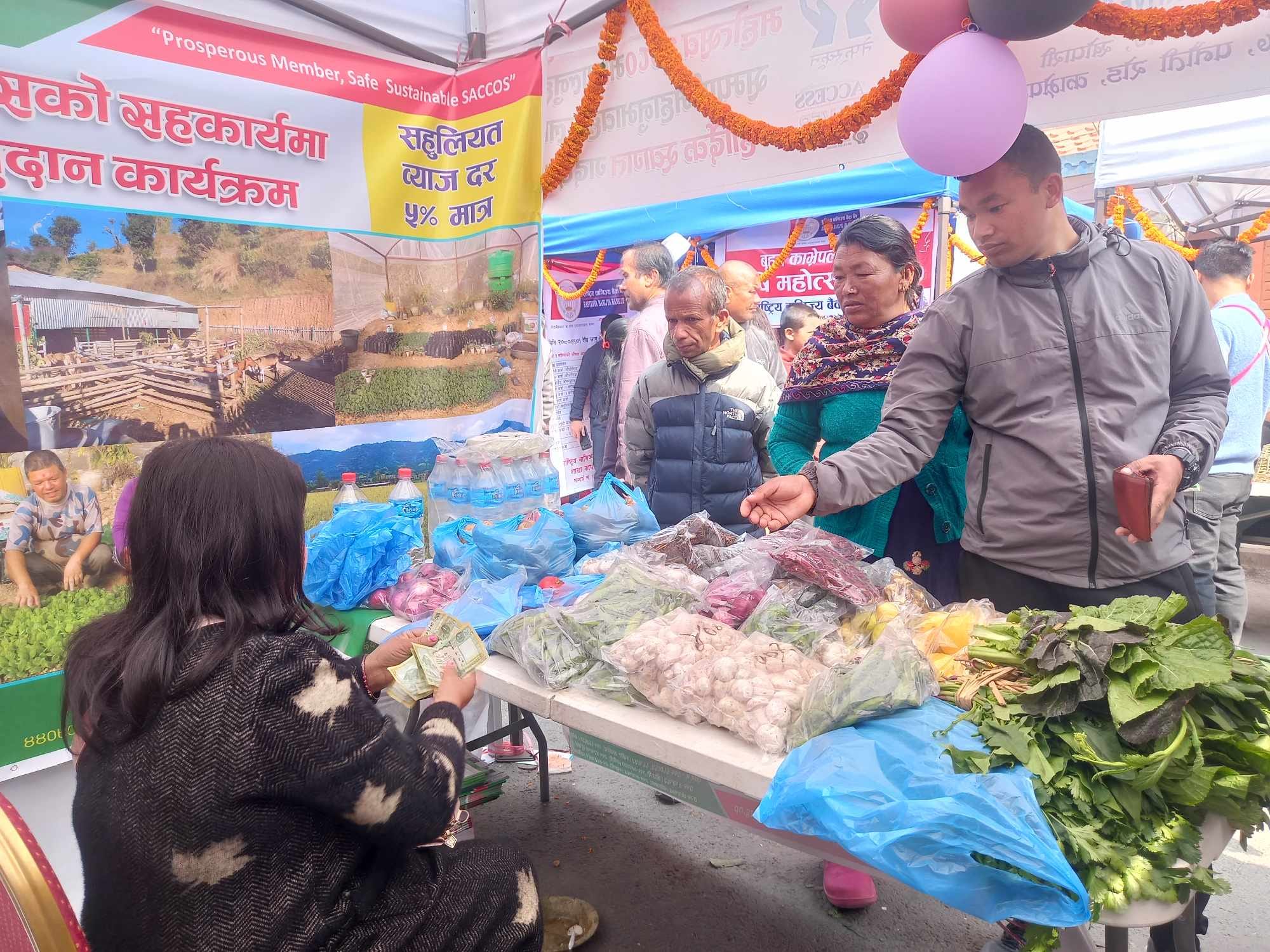 काभ्रे कृषि महोत्सवमा ६ करोडको कारोबार