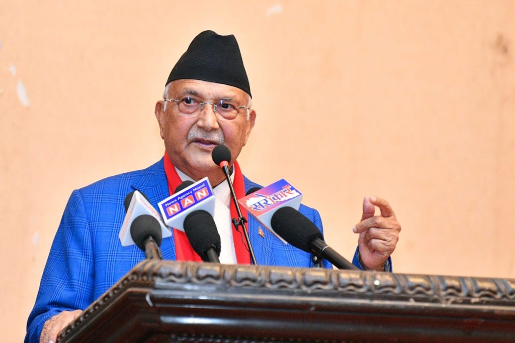 एमाले ‘मिसन ८४’ लाई लक्ष्य बनाएर अघि बढिरहेको छ : ओली
