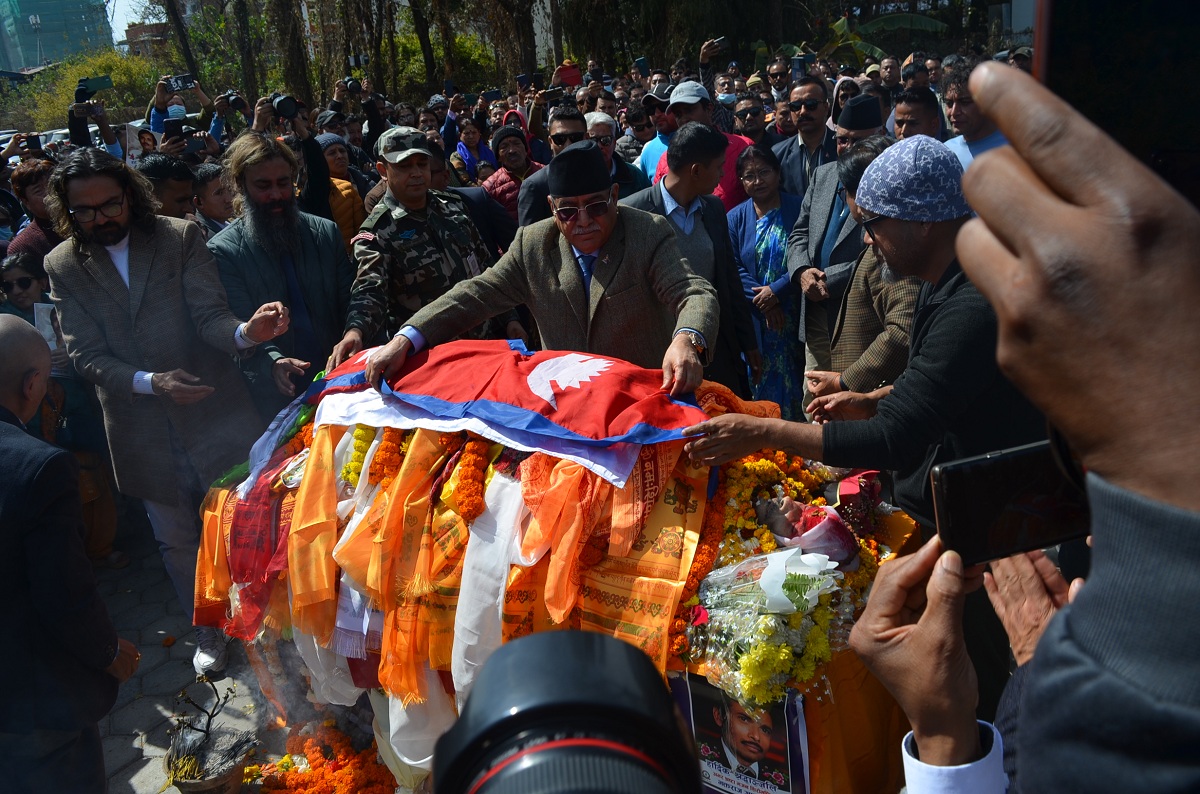 भजन शिरोमणि आचार्यको भावपूर्ण बिदाइ