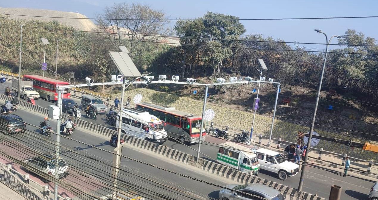 काठमाडौंका सडकमा ‘एआई’को निगरानी