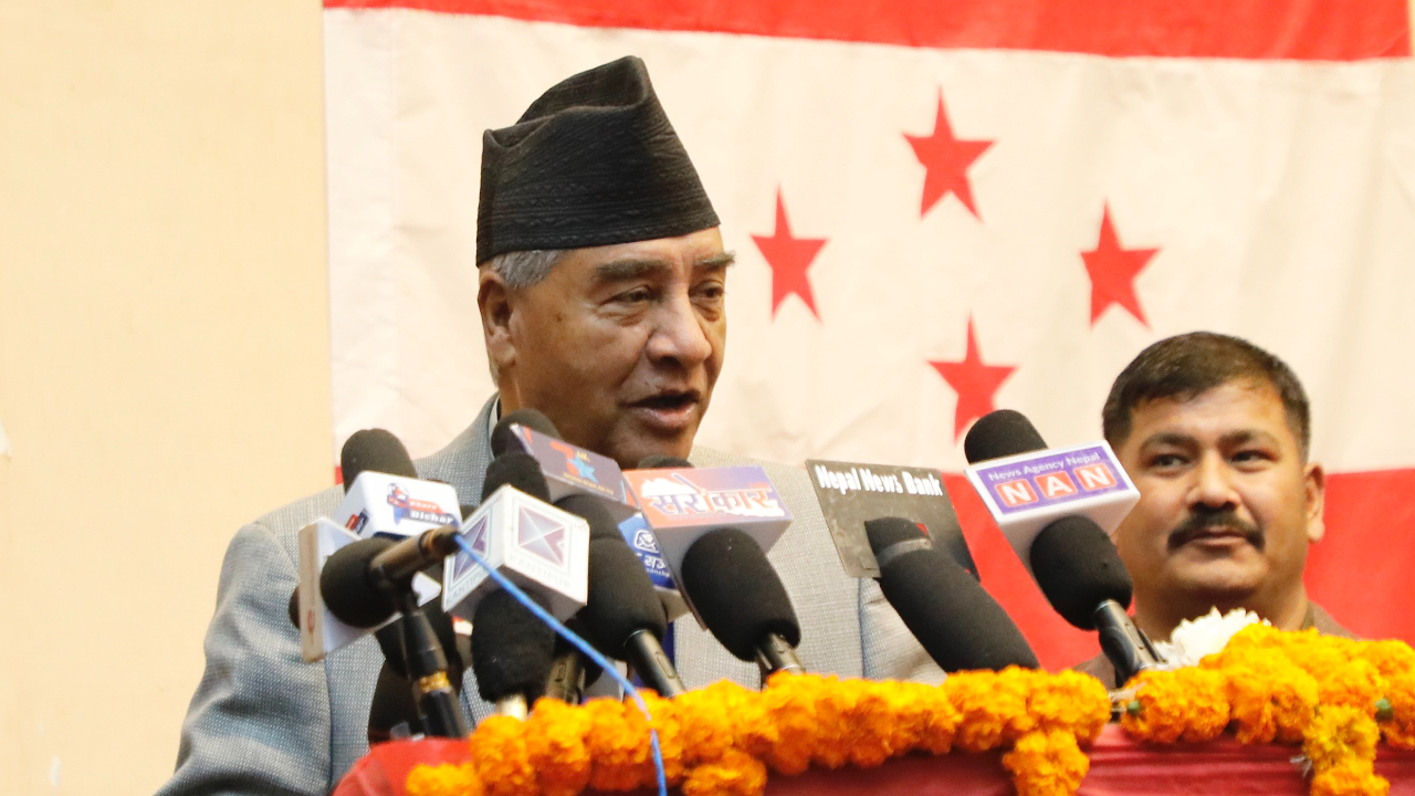 सभापति देउवाले दिए ग्याल्पो ल्होसारको शुभकामना
