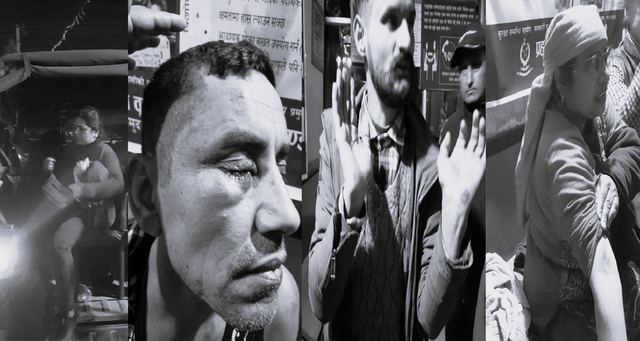 सुन्धारामा महानगर प्रहरीसँग भिडे फुटपाथ व्यवसायी, दुवैतर्फ गरी ११ जना घाइते