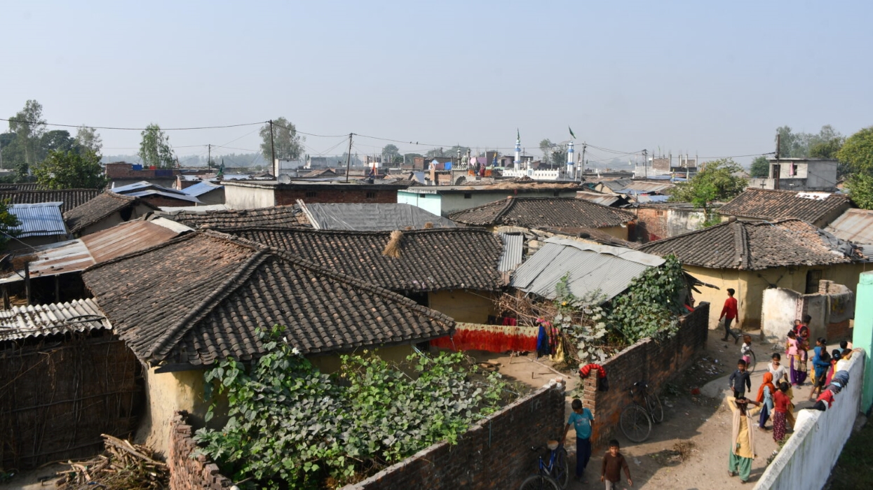 किङगरियनपुर्वा बस्ती,जहाँ हिँड्ने बाटोसमेत बनेको छैन