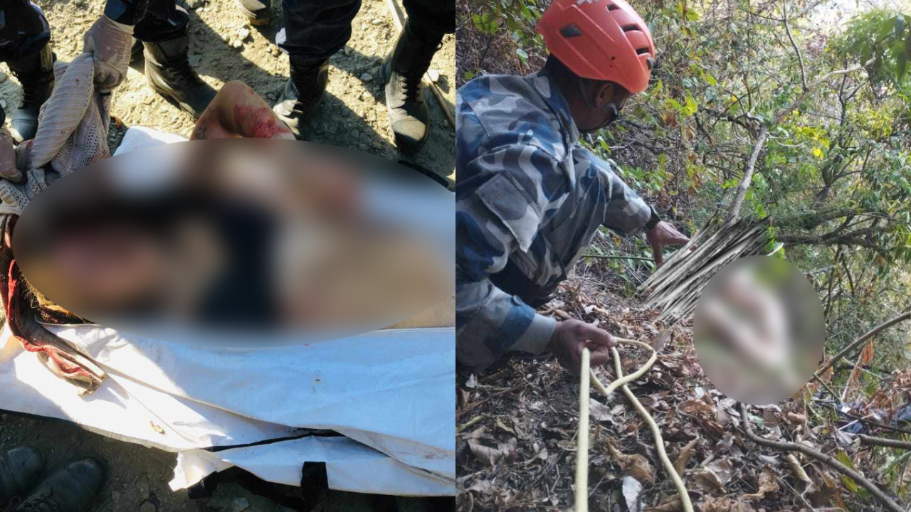 घाँस काट्दा काट्दै भिरबाट खसिन् २२ वर्षीया अनिता, घटनास्थलमै मृत्यु