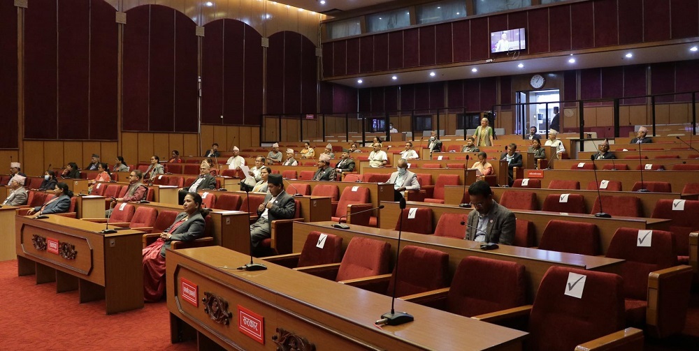 संशोधन स्वीकारसहित अनुगमन तथा मूल्याङ्कन विधेयक पुनः पारित गरियोस् भन्ने प्रस्ताव पारित