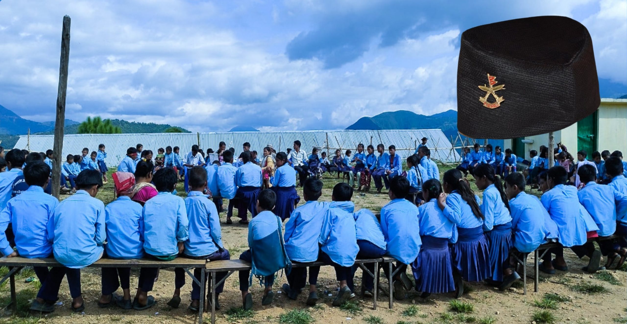 अब स्कुलमा टाईको सट्टा भादगाउँले टोपी, एउटै पोसाक