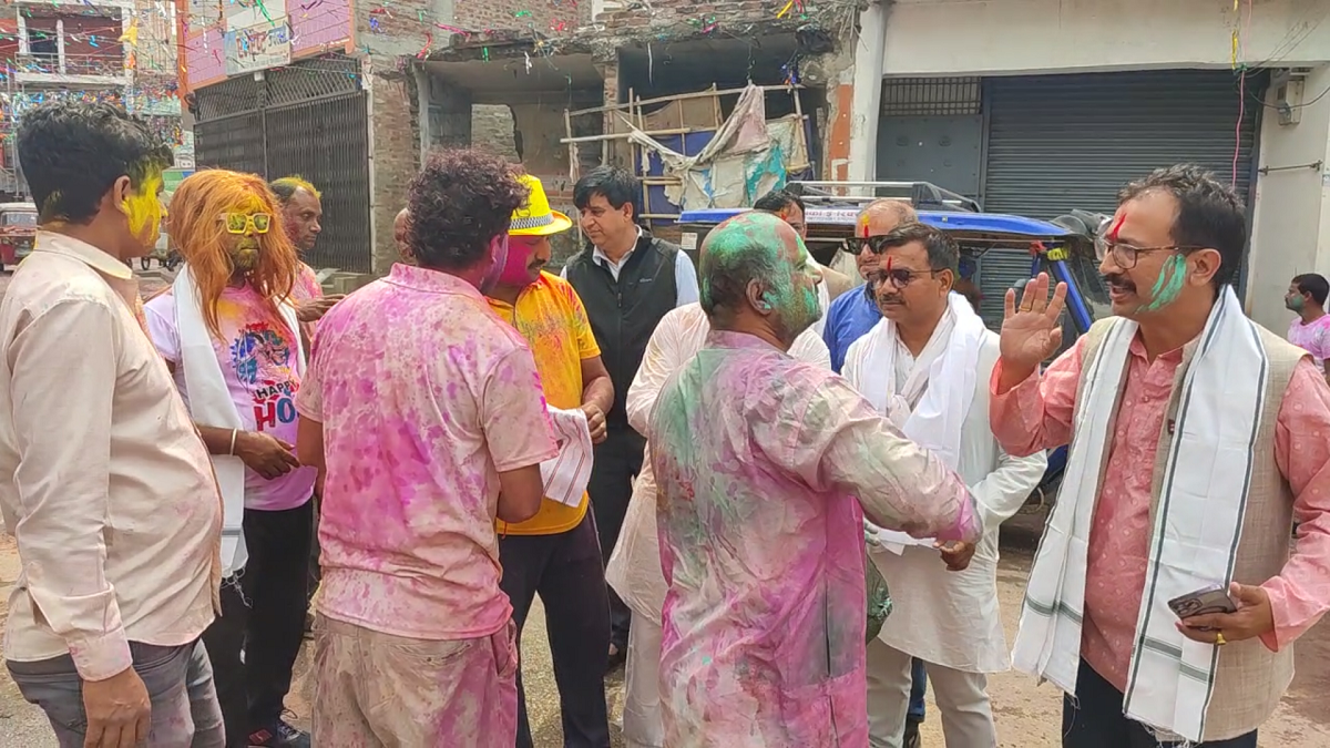 जनकपुरमा आज मनाइयो होली