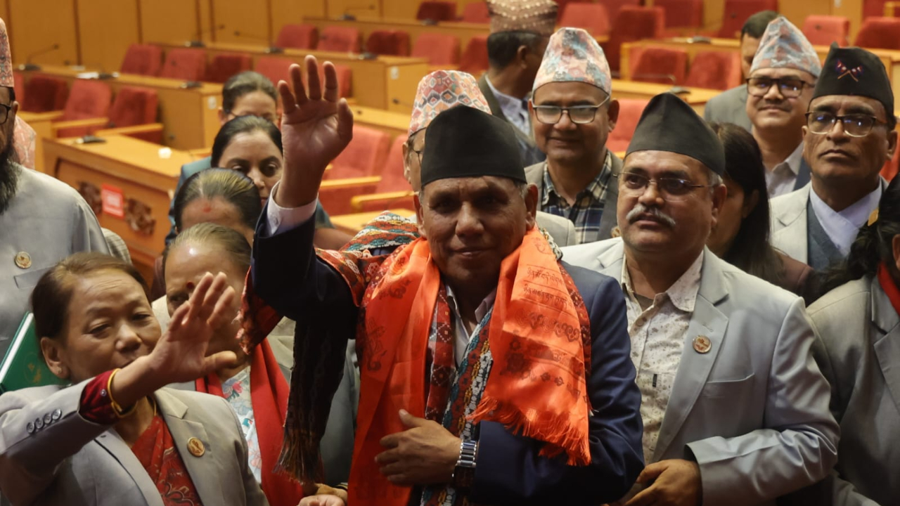 राष्ट्रिय सभा अध्यक्षमा माओवादीका नारायण दाहाल निर्वाचित