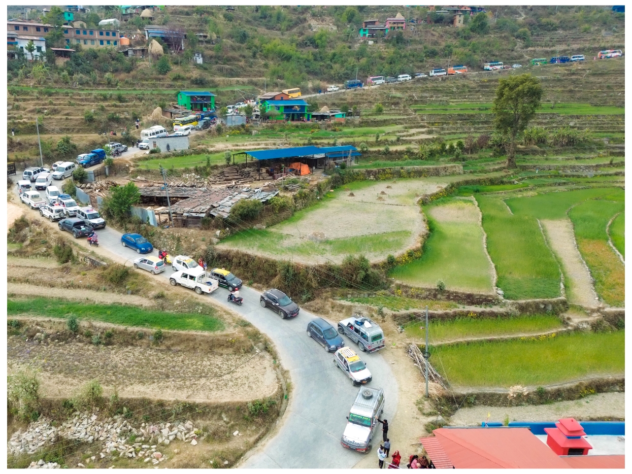 ‘ब्राह्माण्डीय महायज्ञ’ मा सहभागी हुने धार्मिक पर्यटकको घुइँचो