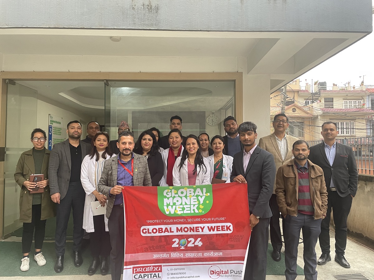 ‘विश्व वित्तीय सप्ताह–२०२४’ को अवसरमा प्रभु क्यापिटलद्वारा प्रशिक्षण कार्यक्रम सञ्चालन