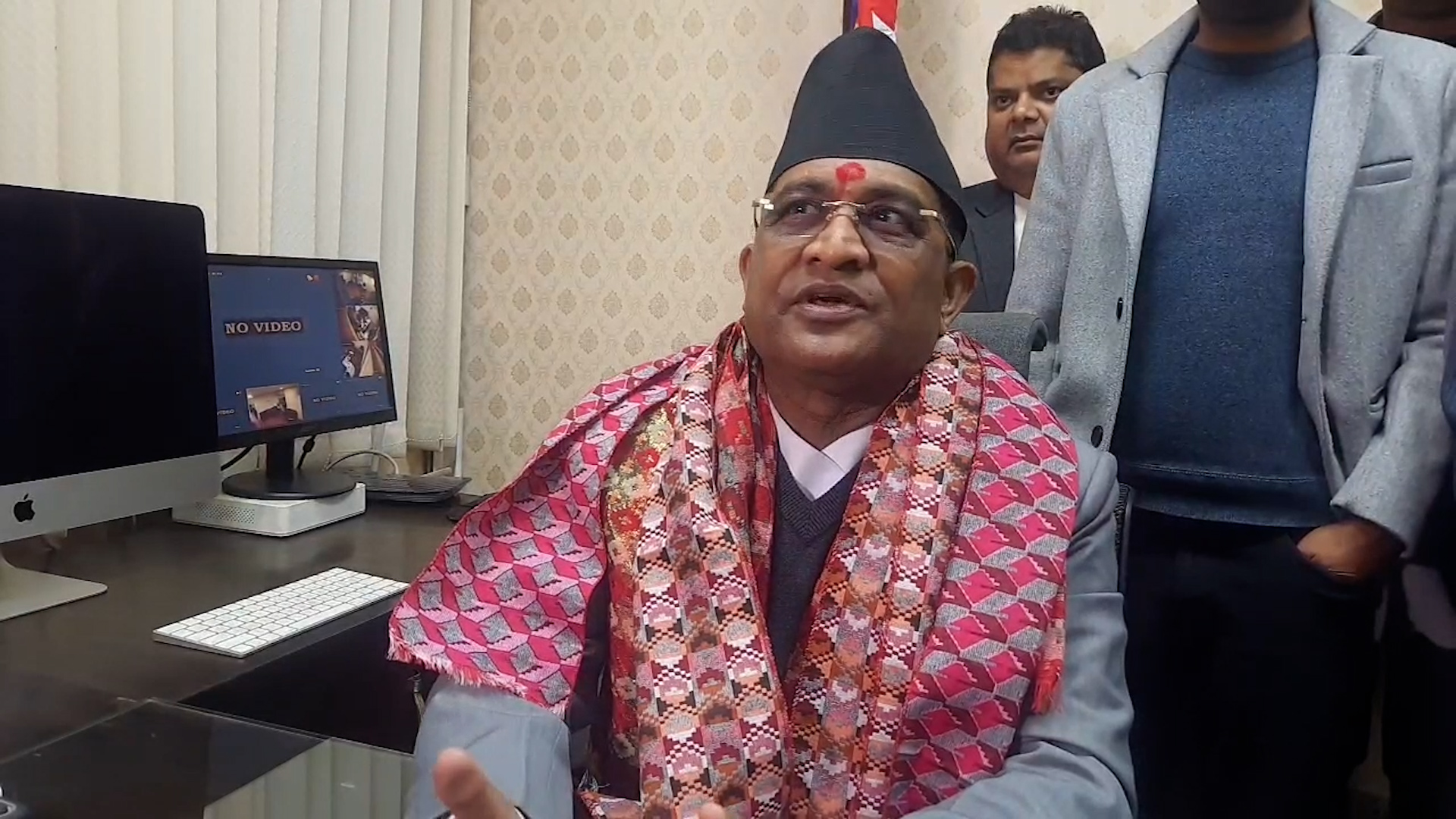 भौतिक पुर्वाधारमा उपप्रधानमन्त्री महासेठको प्रवेश