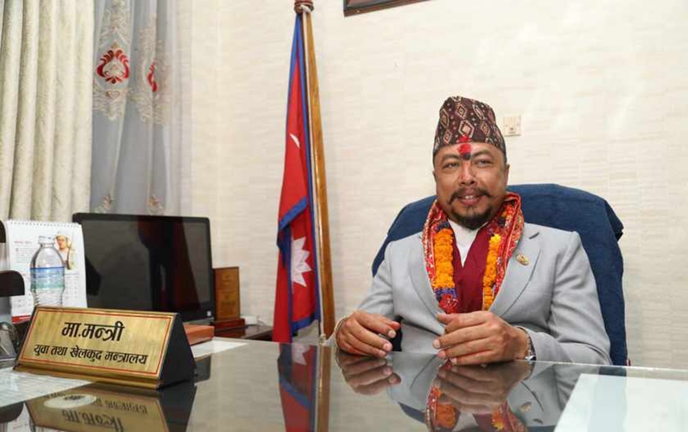 तेक्वान्दो खेलाडीलाई खेलकुद मन्त्रालयको जिम्मा