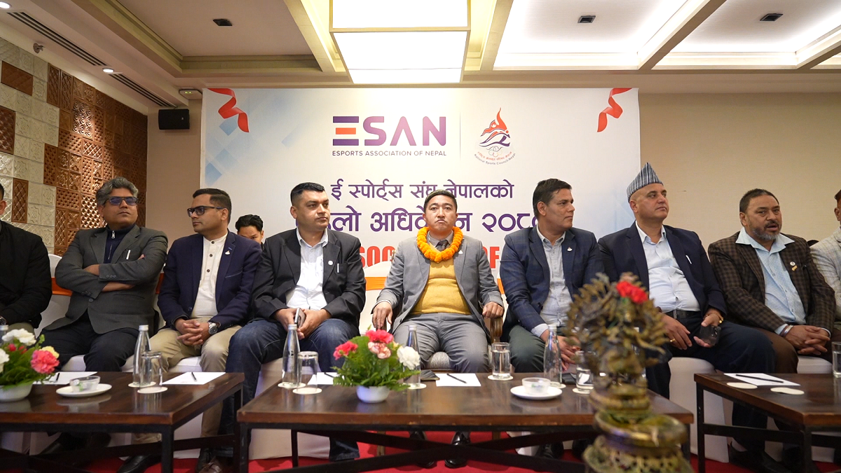 ‘ई स्पोट्स’ को संस्थागत विकास सुरु, अध्यक्षमा धमला चयन