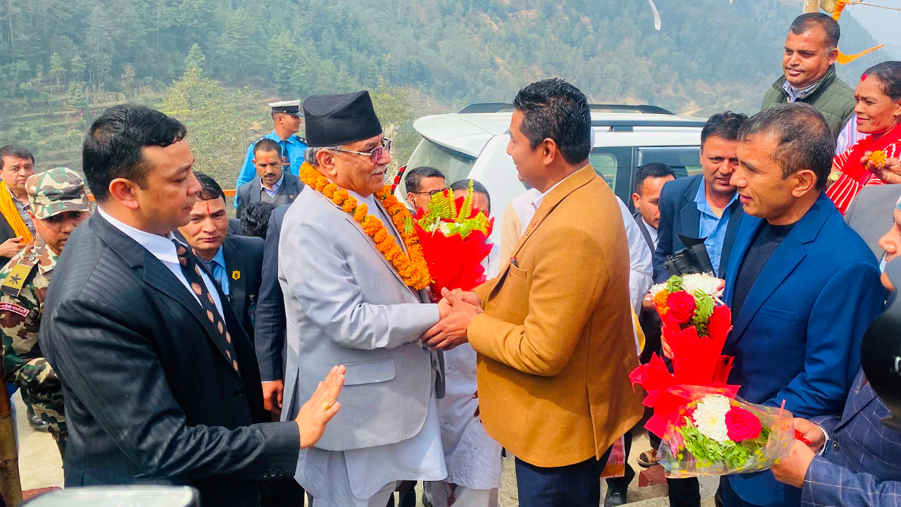 पञ्चकोट पुगेर प्रचण्डले भने– यहाँको पहिचान देशविदेशमा स्थापित हुँदै छ