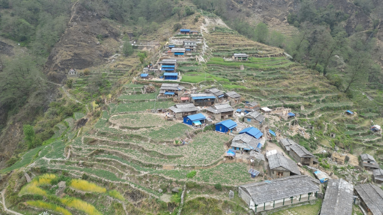 रित्तिदै चौरखानी गाउँ, २८ घरपरिवार थातथलो छाडेर हिँडे