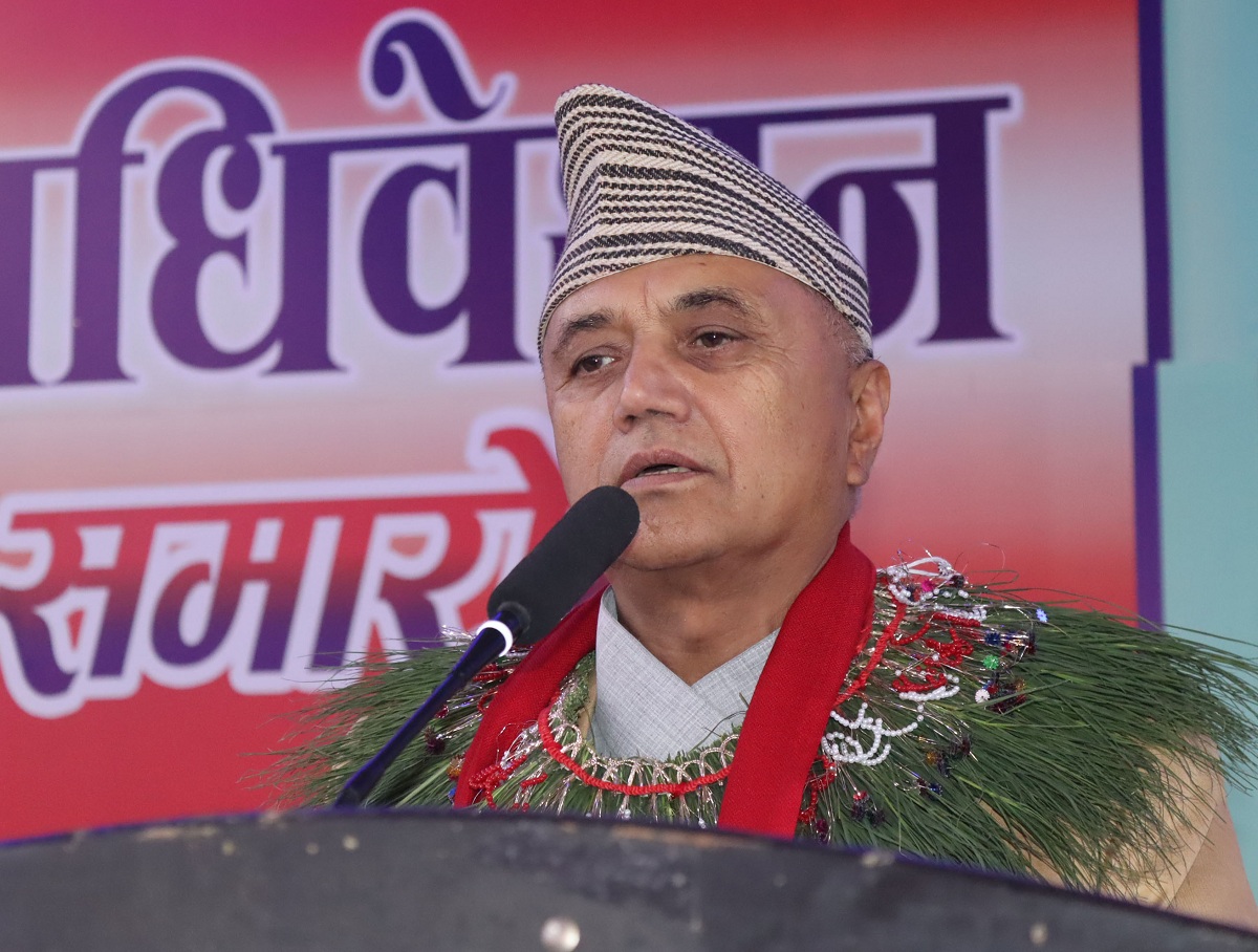 मुलुक विकासका लागि एमालेलाई हार्ने छुट छैन : मुख्यमन्त्री अधिकारी