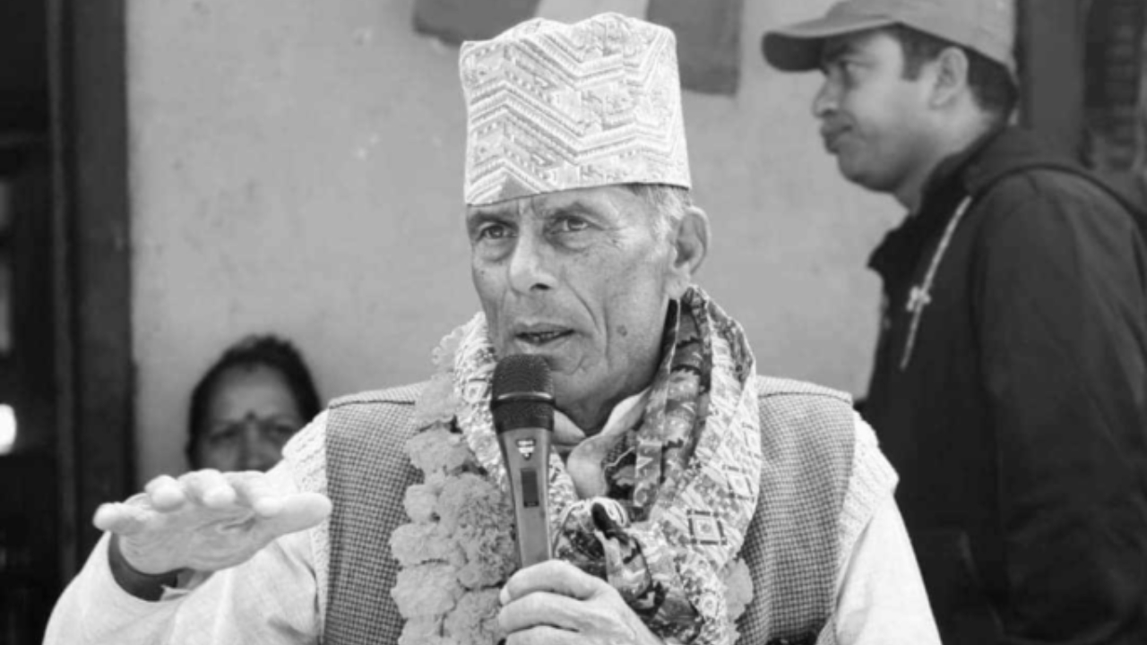 रहेनन् कांग्रेस नेता पौडेल