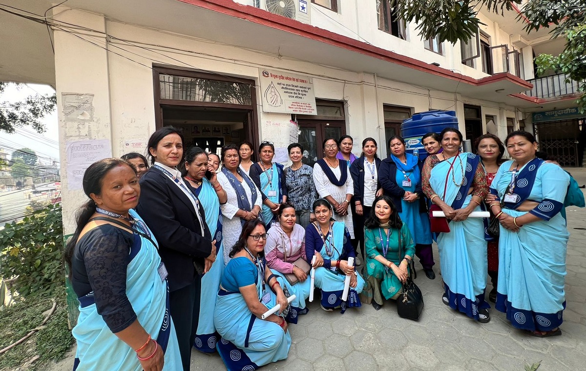 ललितपुर महानगरपालिकाद्वारा पाठेघरको मुखको क्यान्सरको प्रारम्भिक परीक्षण सुरु