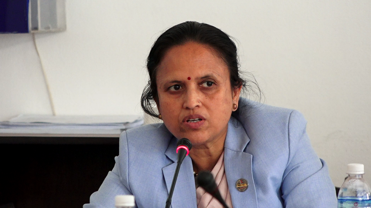 संसदीय समितिमा राजनीतिक दलका प्रमुख सचेतकको ह्वीप मानिँदैन : रेखा शर्मा