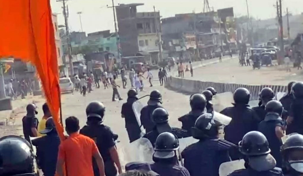 रामनवमीको र्यालीमा अवरोध, विराटनगर तनावग्रस्त