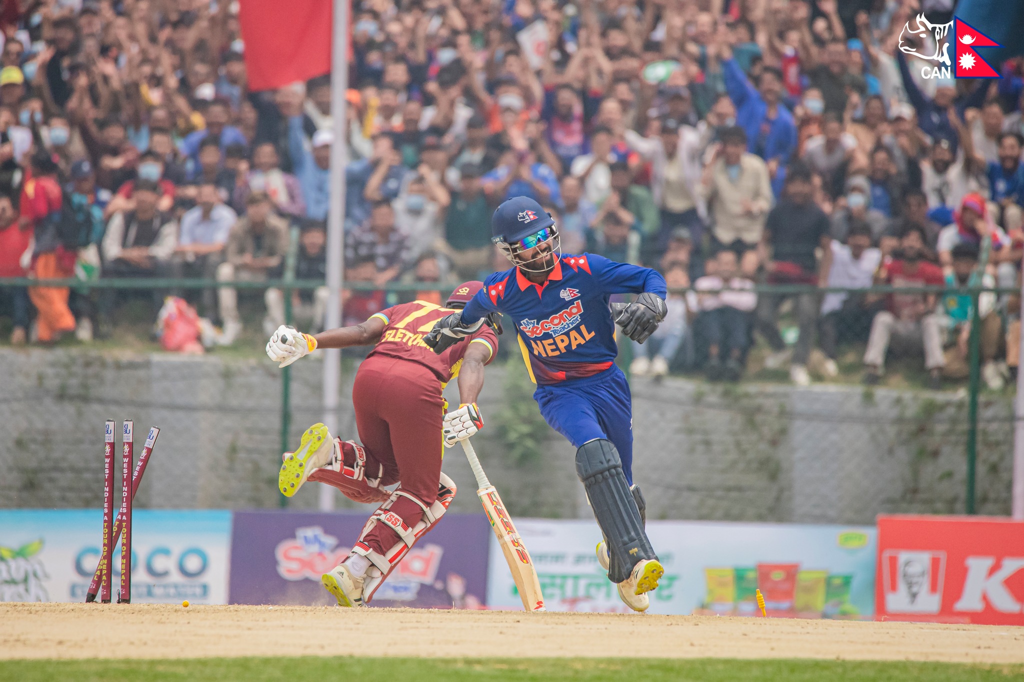वेस्टइन्डिज ‘ए’ माथि नेपाल चार विकेटले विजयी