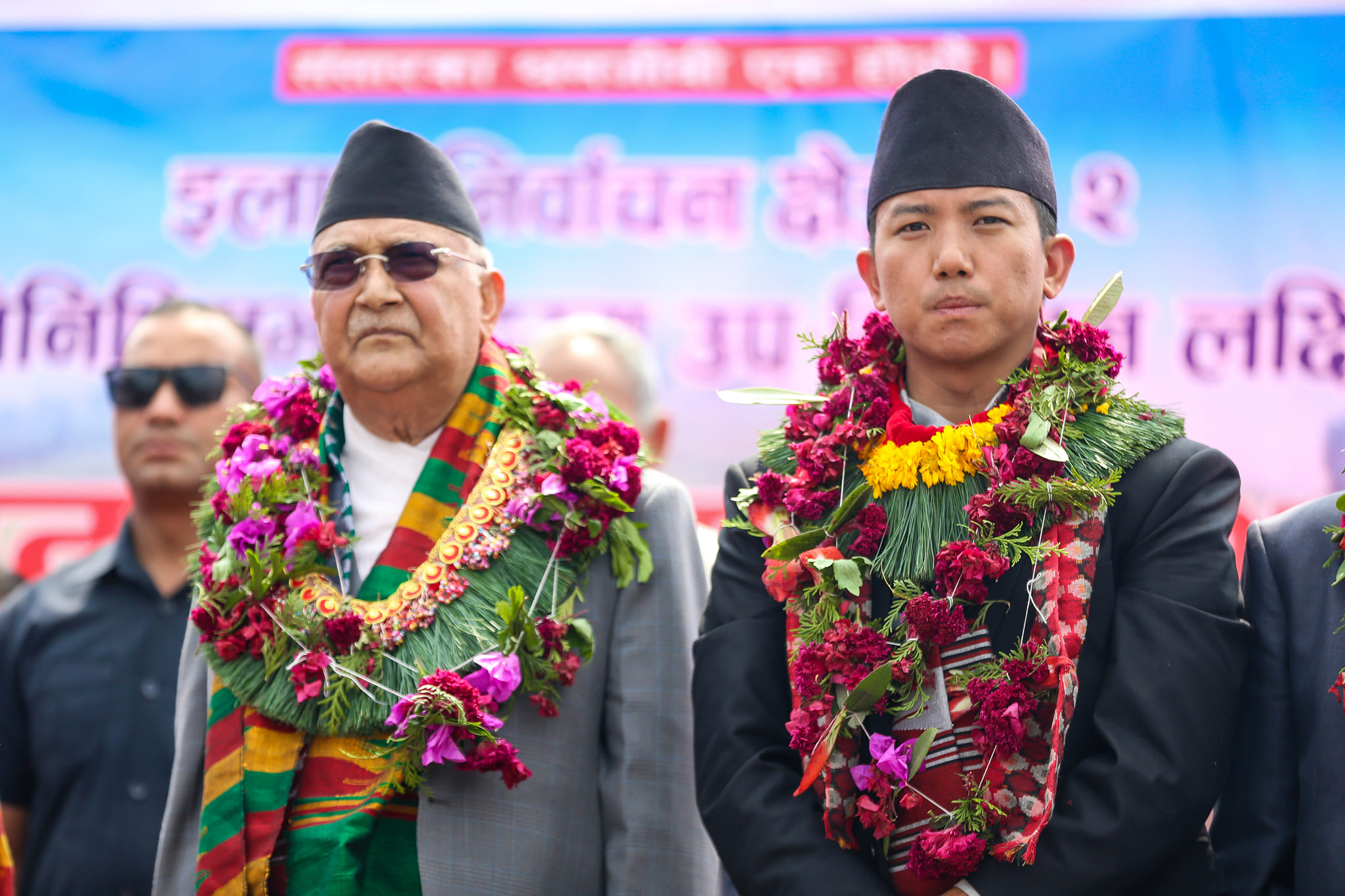 सुहाङलाई मत माग्दै ओलीले भने– देश बनाउने युवा हुन्, जिताउनुस्
