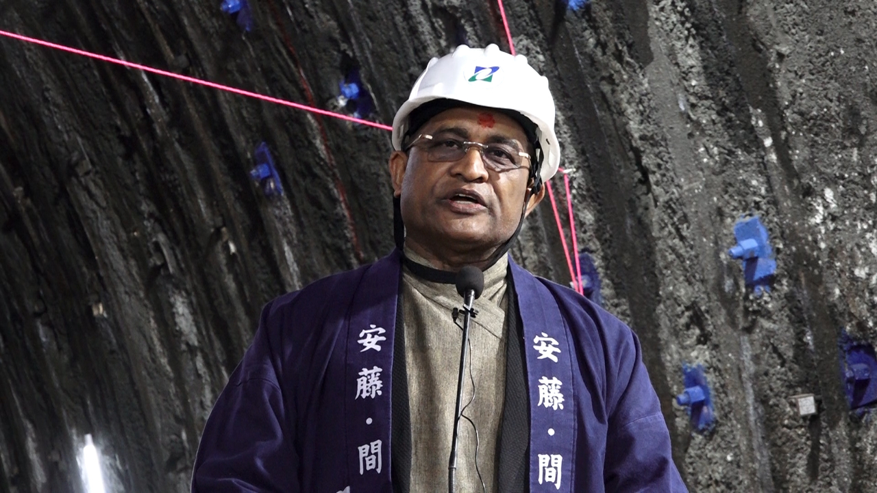 नागढुङ्गा सुरुङ मार्गमार्फत नेपाल नयाँ युगमा प्रवेश गर्यो : उपप्रधानमन्त्री महासेठ (भिडिओ)